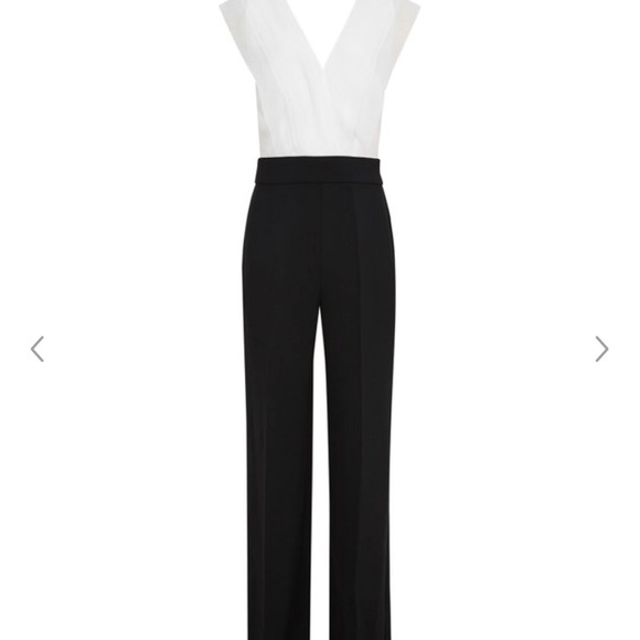 Reiss Martha jumpsuit. Size 4. Black and white - Picture 5 of 7